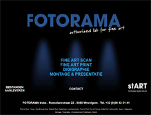 Tablet Screenshot of fotorama.be